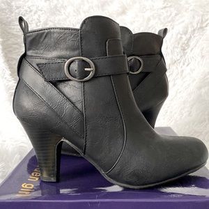 Black Booties! Size 6.5